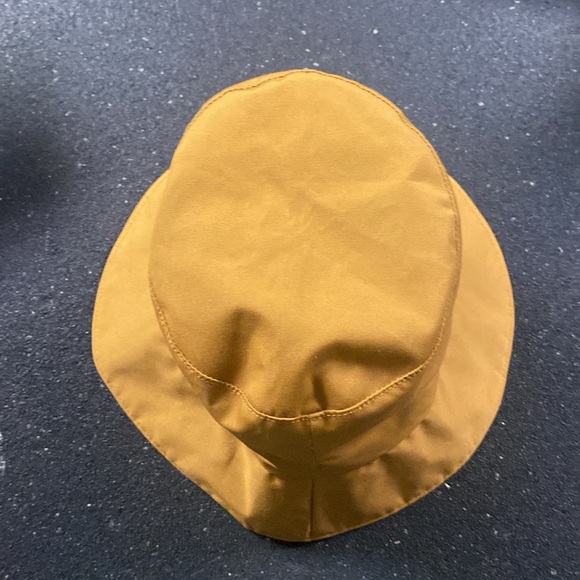 Mustard yellow vintage Union tag bucket hat small head or child - Picture 2 of 3